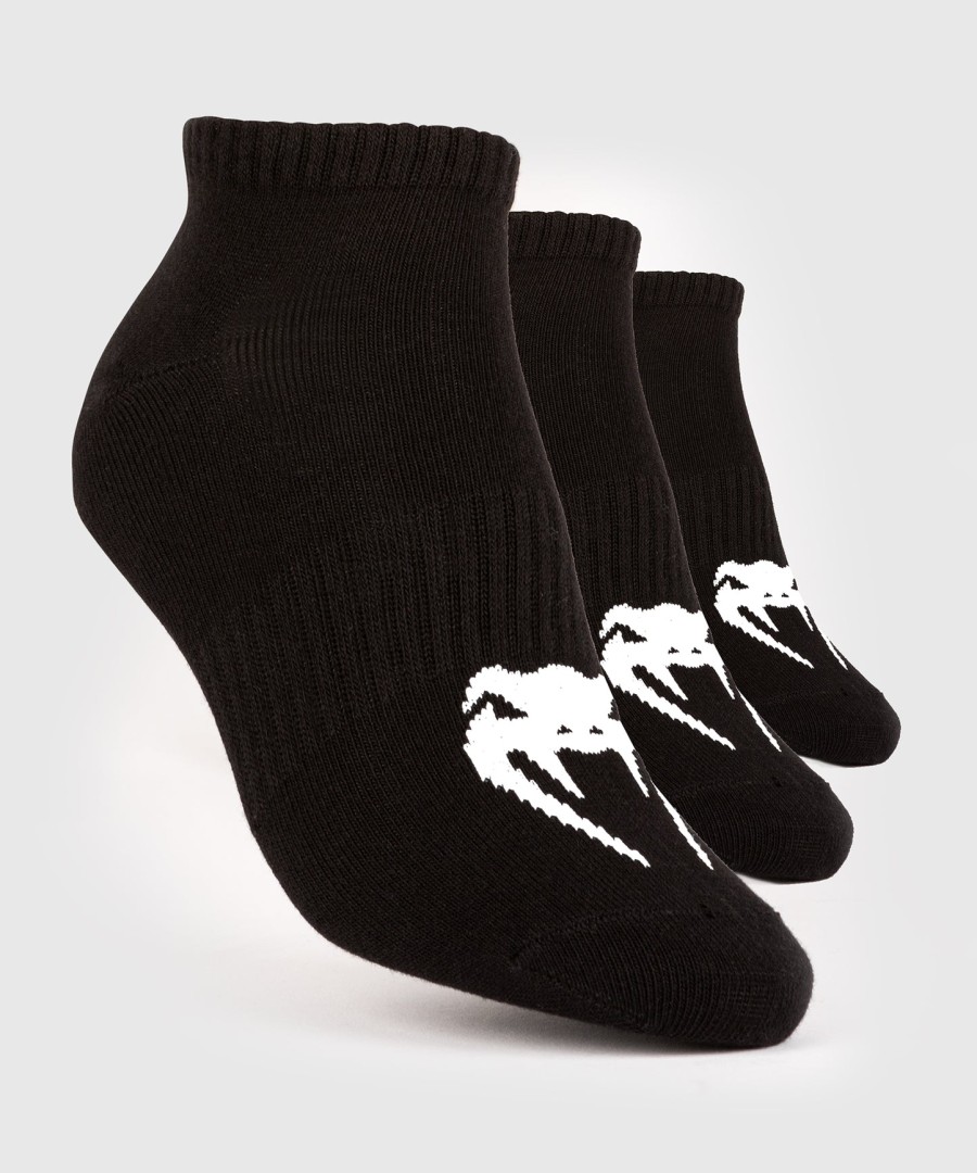 venum classic footlet sock - set van 3 - zwartwit