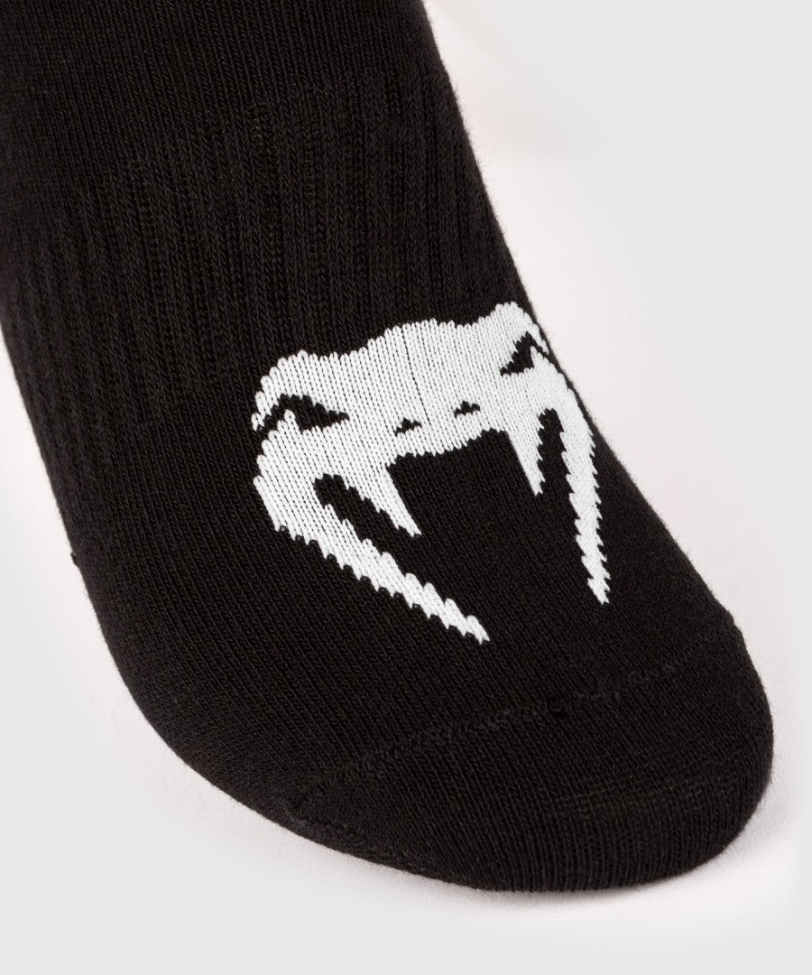 venum classic footlet sock - set van 3 - zwartwit