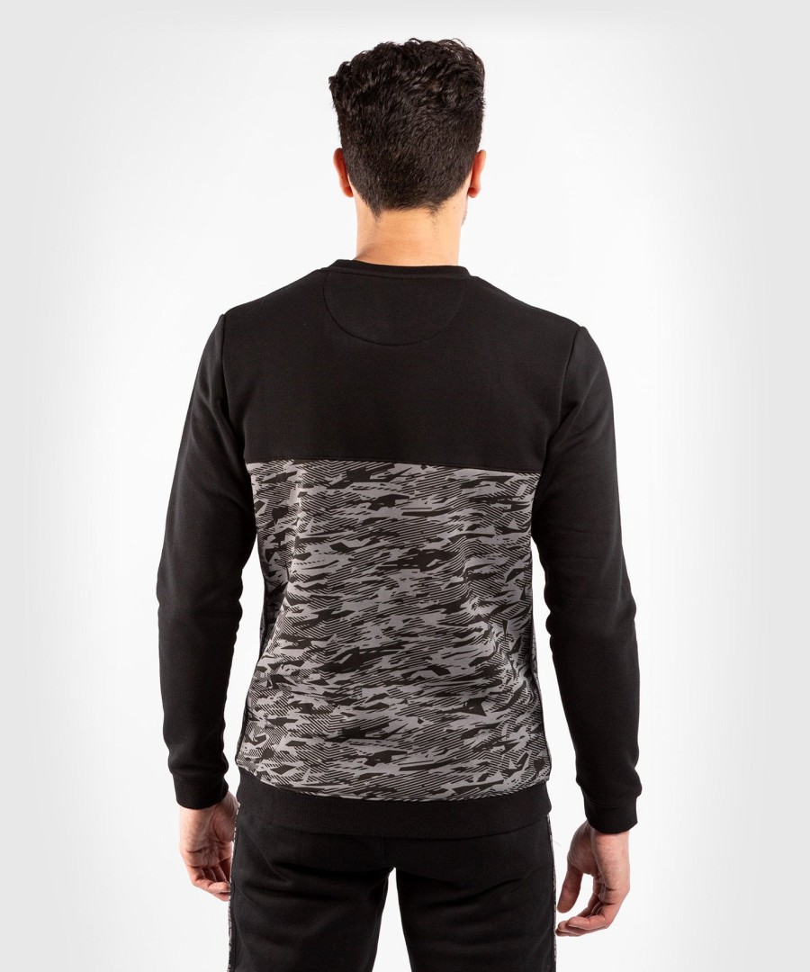 venum connect crewneck sweatshirt - zwartdonkere camouflage