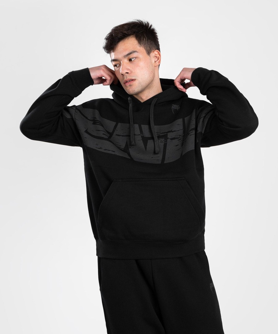 venum connect xl hoodie - oversize pasvorm - zwart