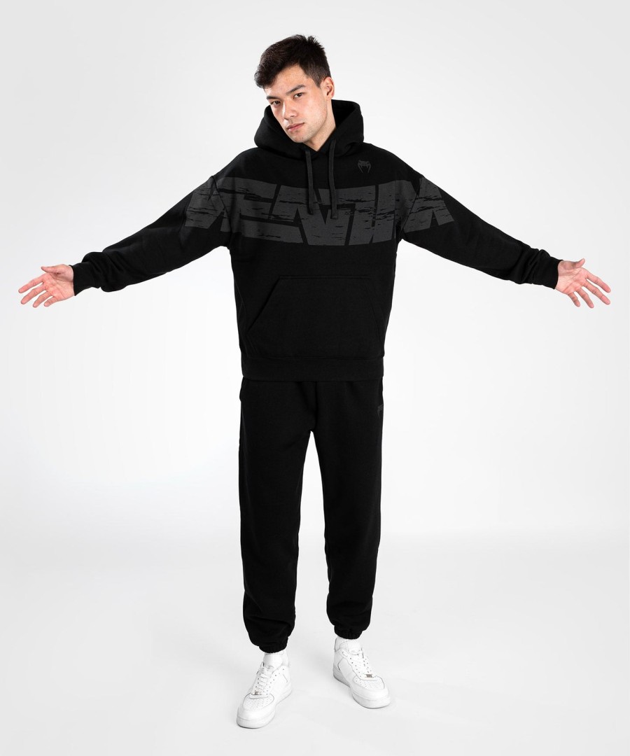 venum connect xl hoodie - oversize pasvorm - zwart