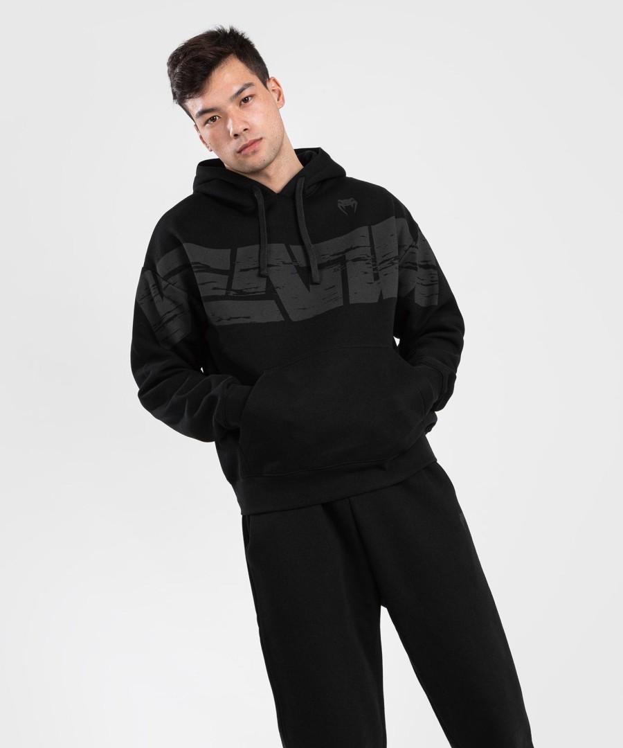 venum connect xl hoodie - oversize pasvorm - zwart