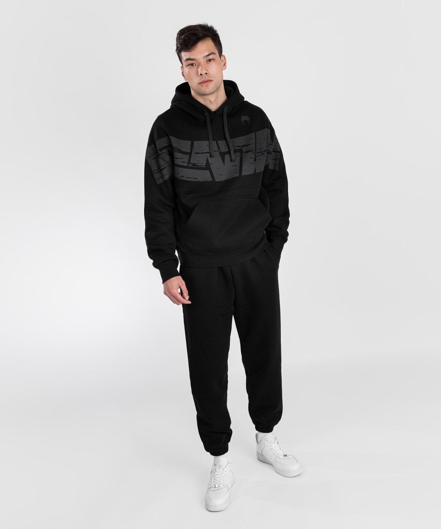 venum connect xl hoodie - oversize pasvorm - zwart