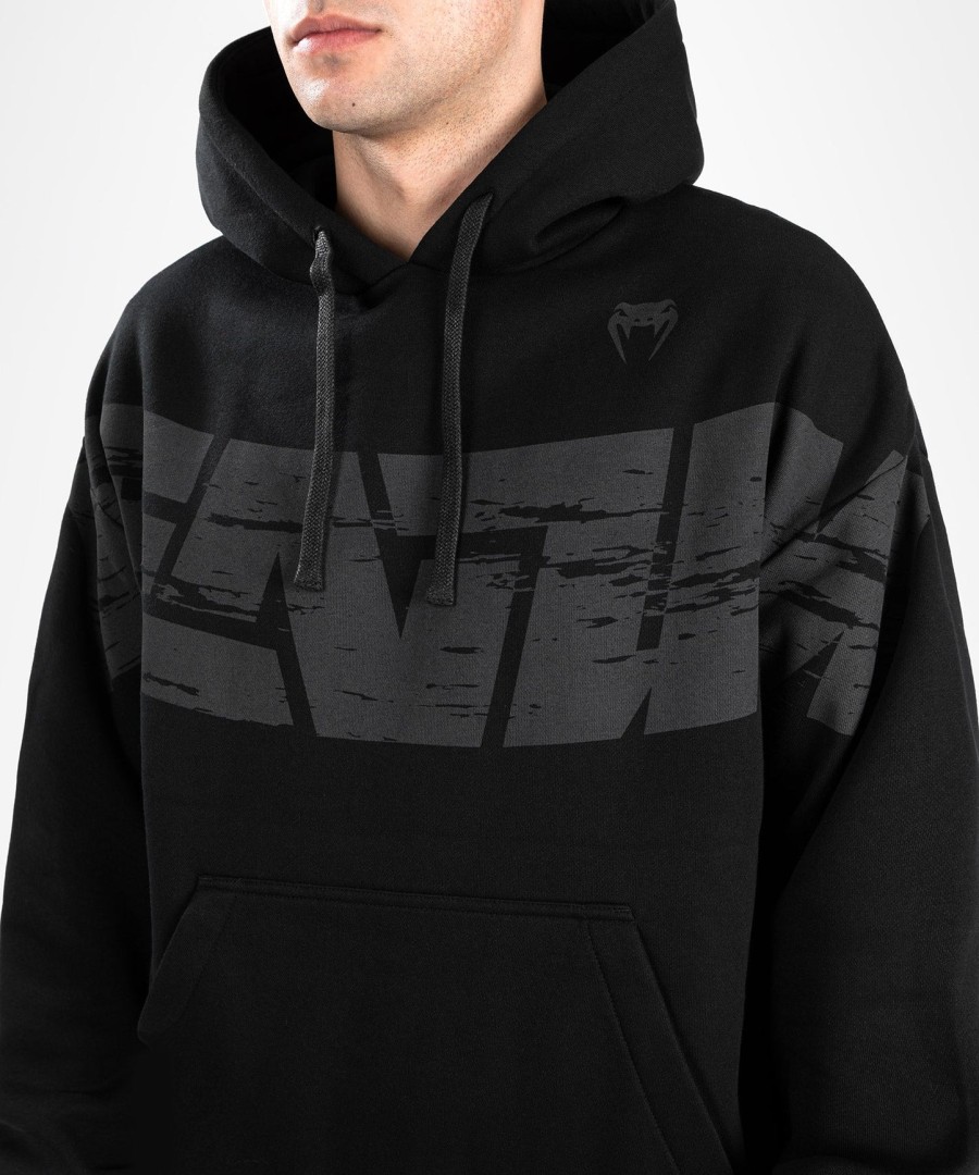 venum connect xl hoodie - oversize pasvorm - zwart