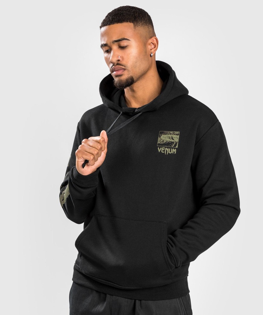 venum fangs hoodie regular fit - zwart