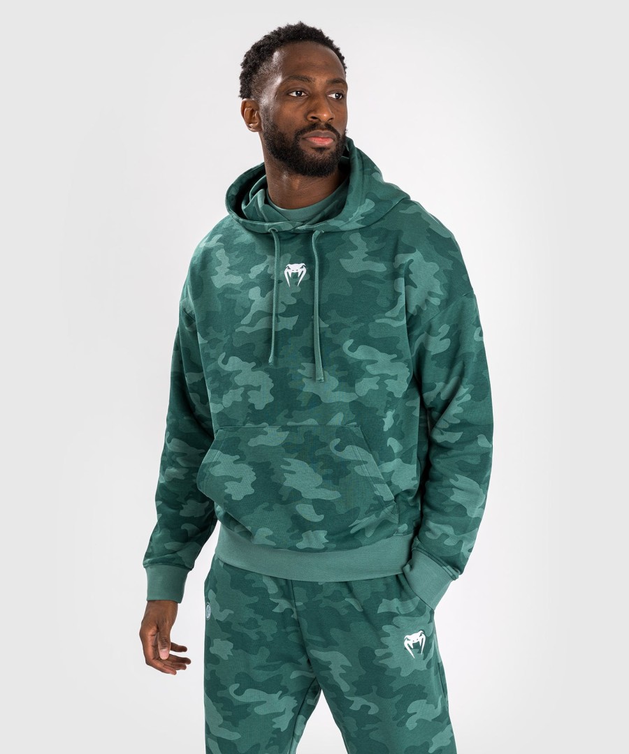 venum vortex xl herenhoodie - turquoise camouflage
