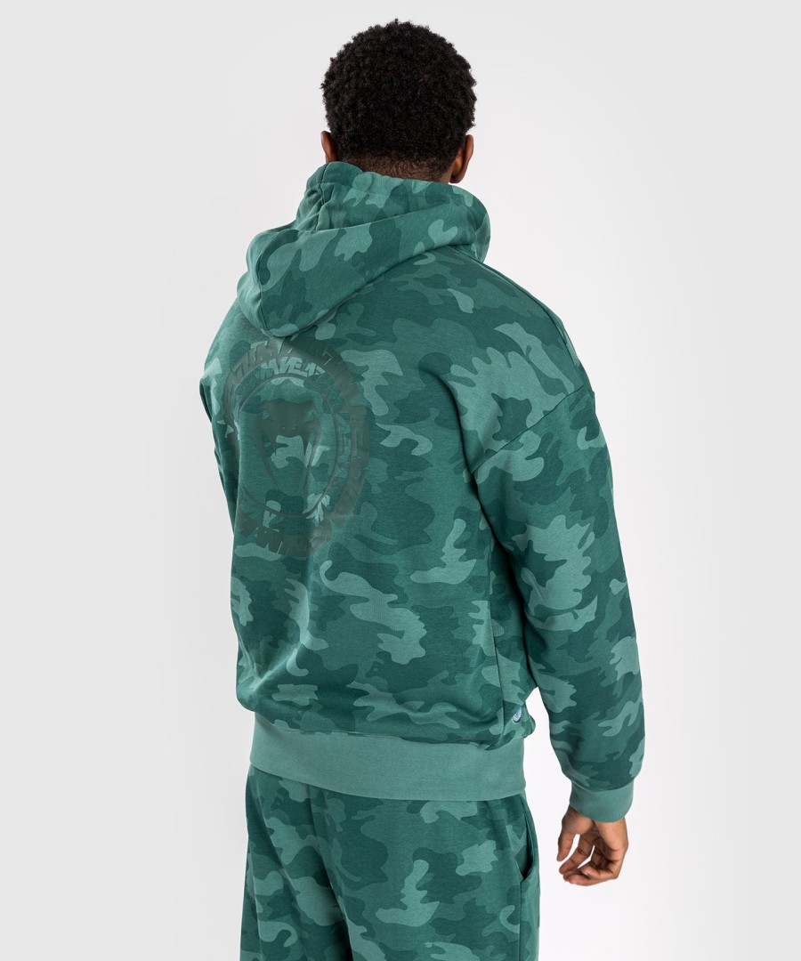 venum vortex xl herenhoodie - turquoise camouflage