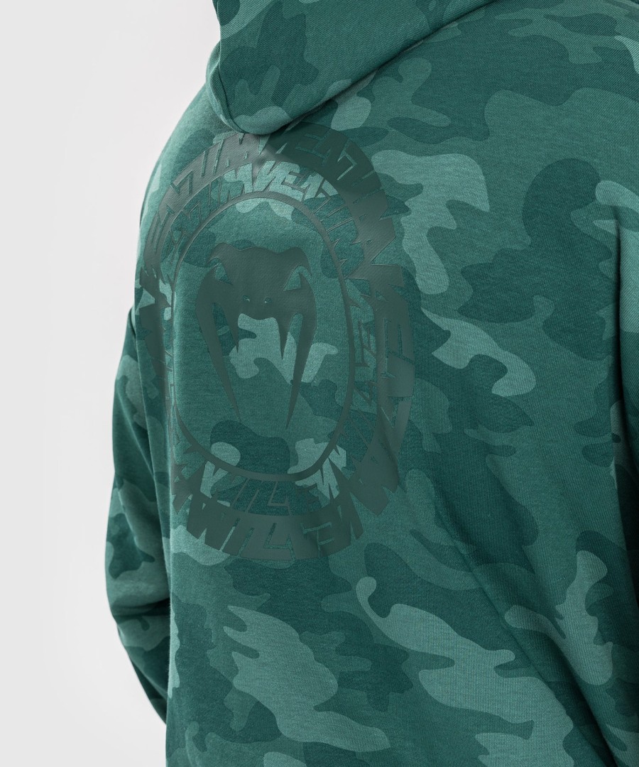 venum vortex xl herenhoodie - turquoise camouflage