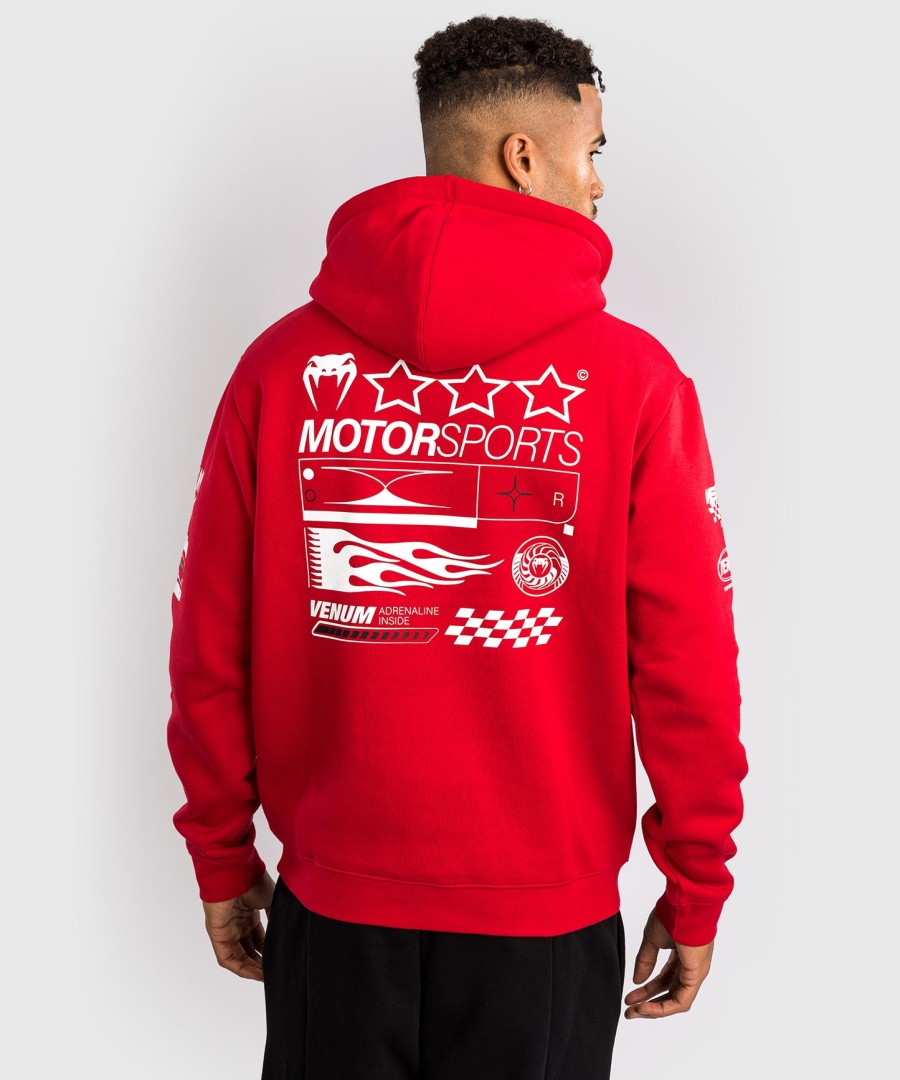 venum motorsport hoodie - racer rood