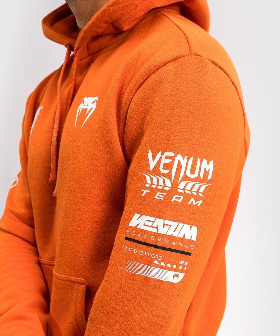 venum motorsport hoodie - mandarijn
