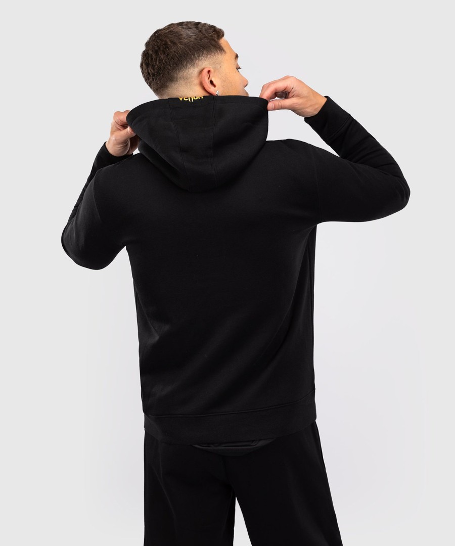 fk x venum hexagone mma hooded jacket - zwartgoud