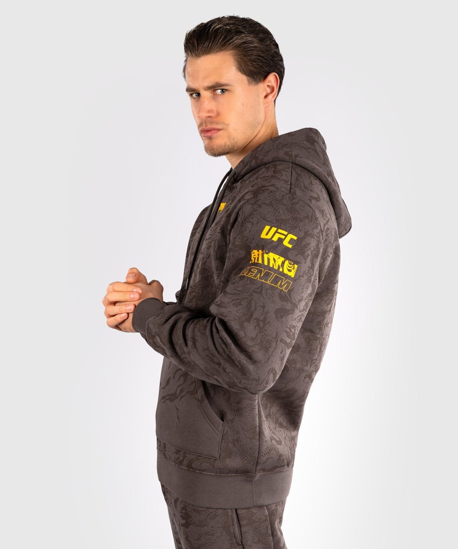 ufc fusion by venum fight week herenpullover met capuchon - aardbruin