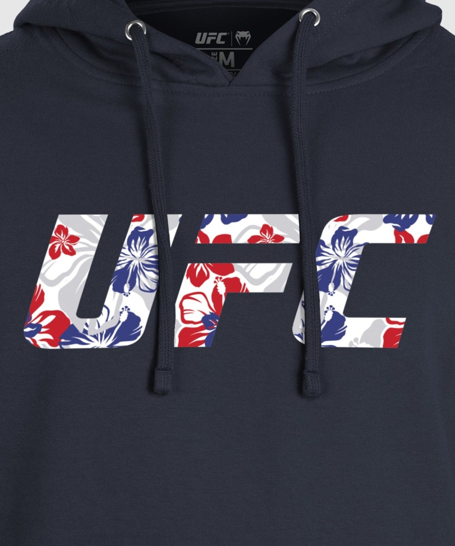 heren ufc unrivaled by venum navy max holloway hoodie