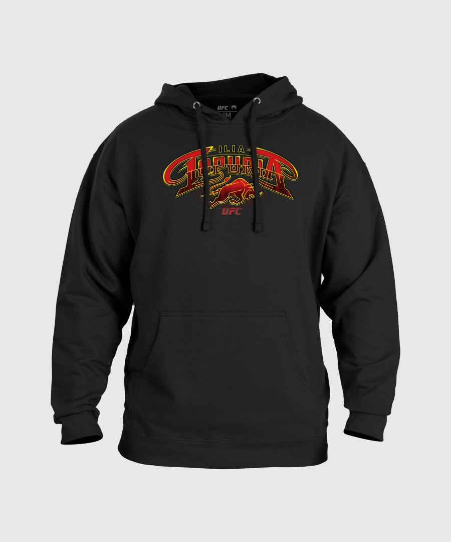 heren ufc ongeëvenaard door venum zwarte ilia topuria hoodie