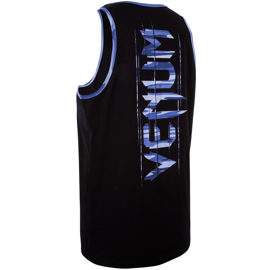 venum wave camo tanktop - zwartblauw