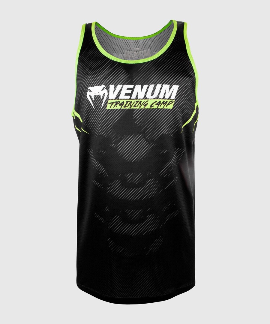 venum training camp 2.0 tanktop - zwartneogeel