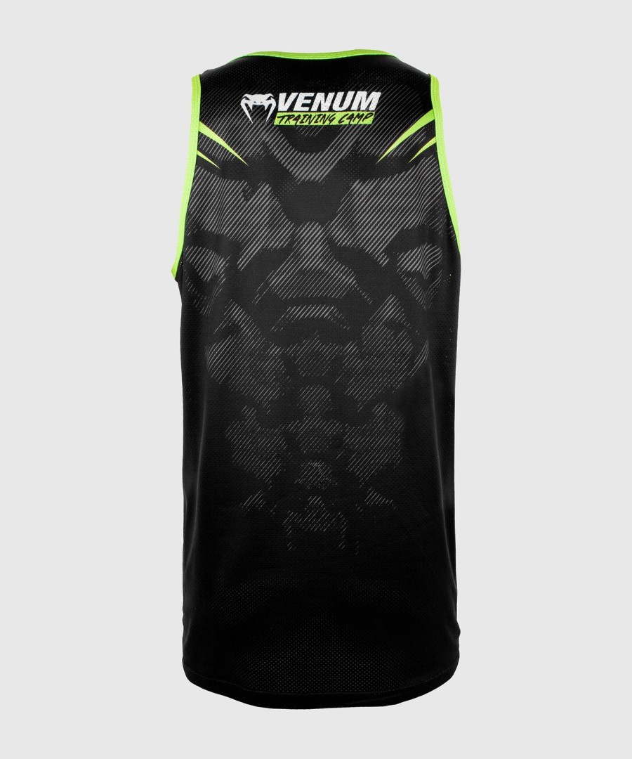 venum training camp 2.0 tanktop - zwartneogeel