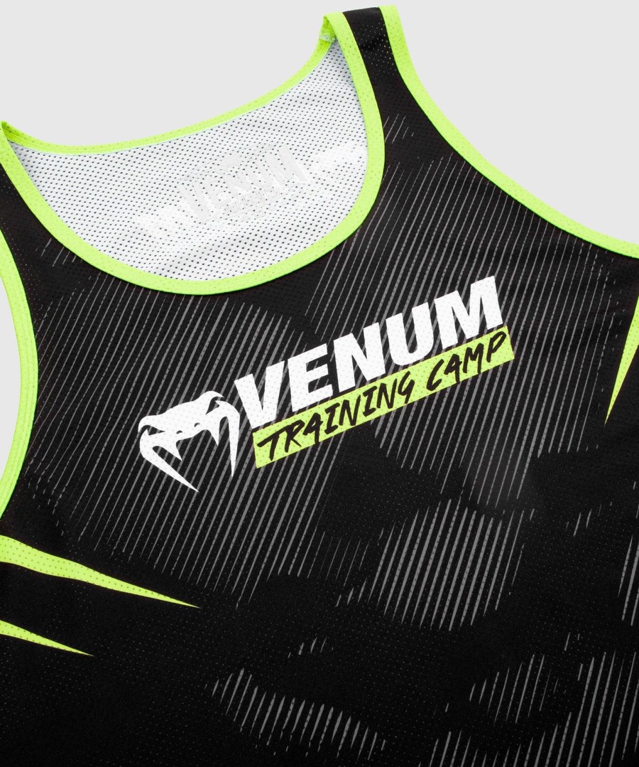 venum training camp 2.0 tanktop - zwartneogeel