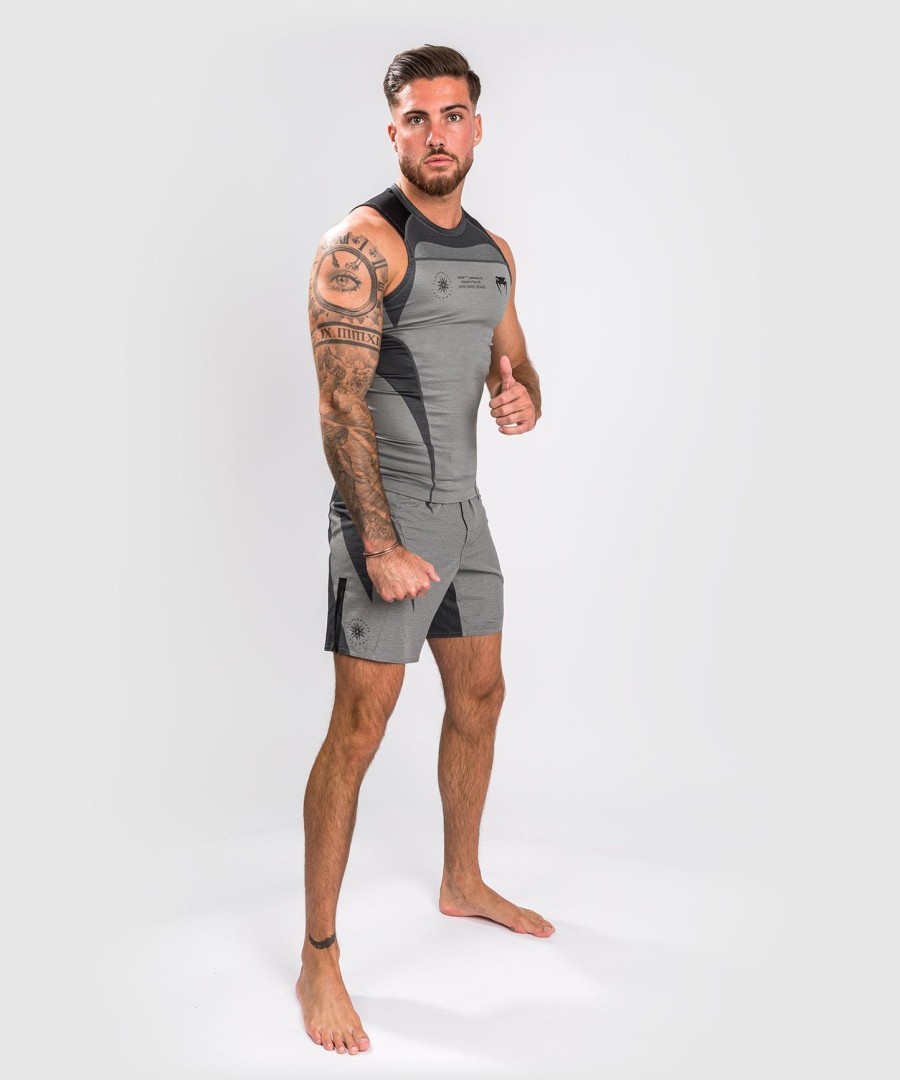venum stone rashguard zonder mouwen - mineraalgroen