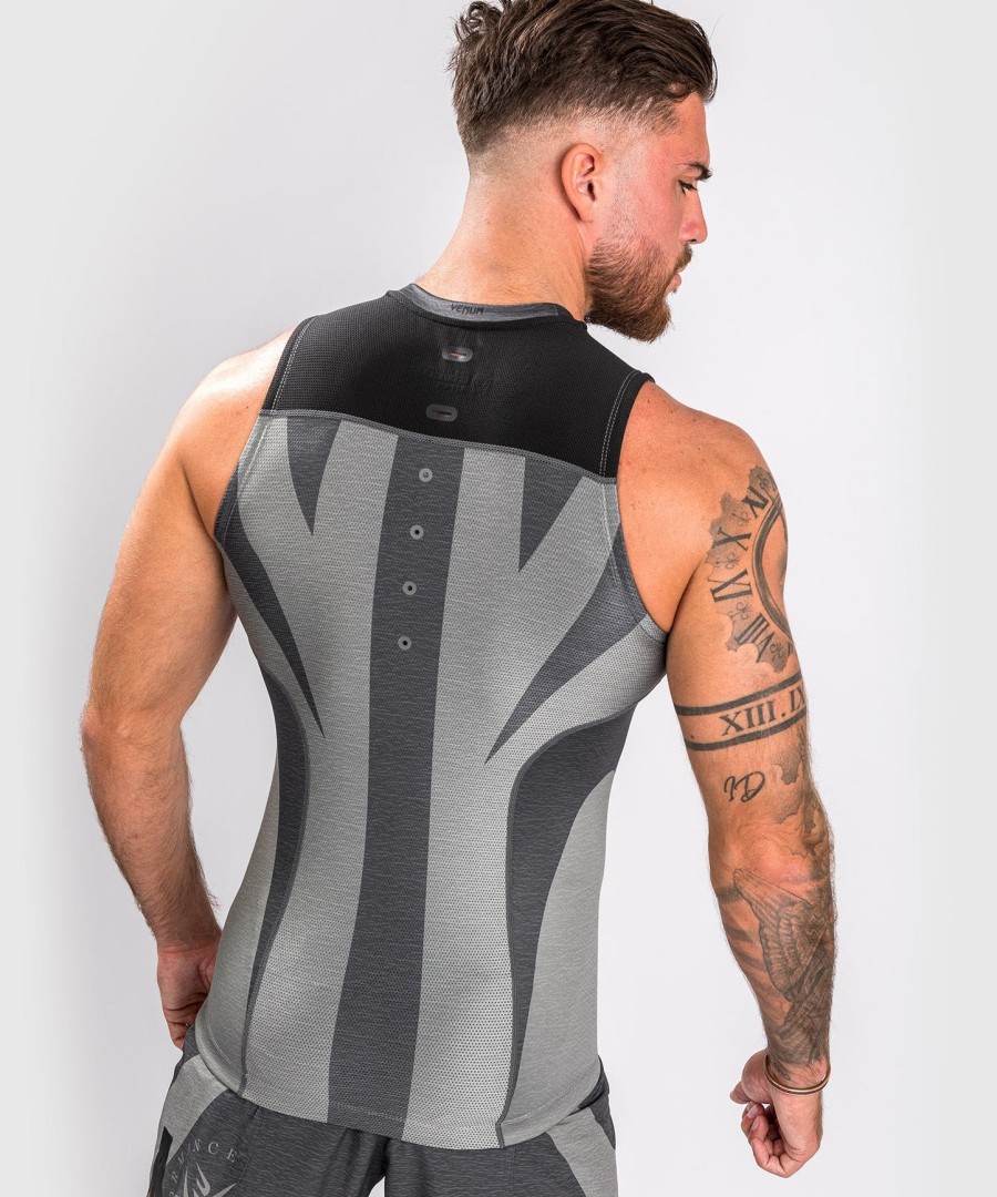 venum stone rashguard zonder mouwen - mineraalgroen
