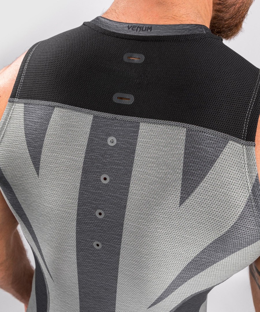 venum stone rashguard zonder mouwen - mineraalgroen