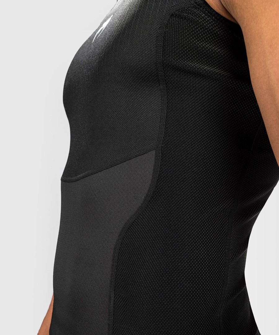 venum rashguard mouwloze biomecha - zwartgrijs