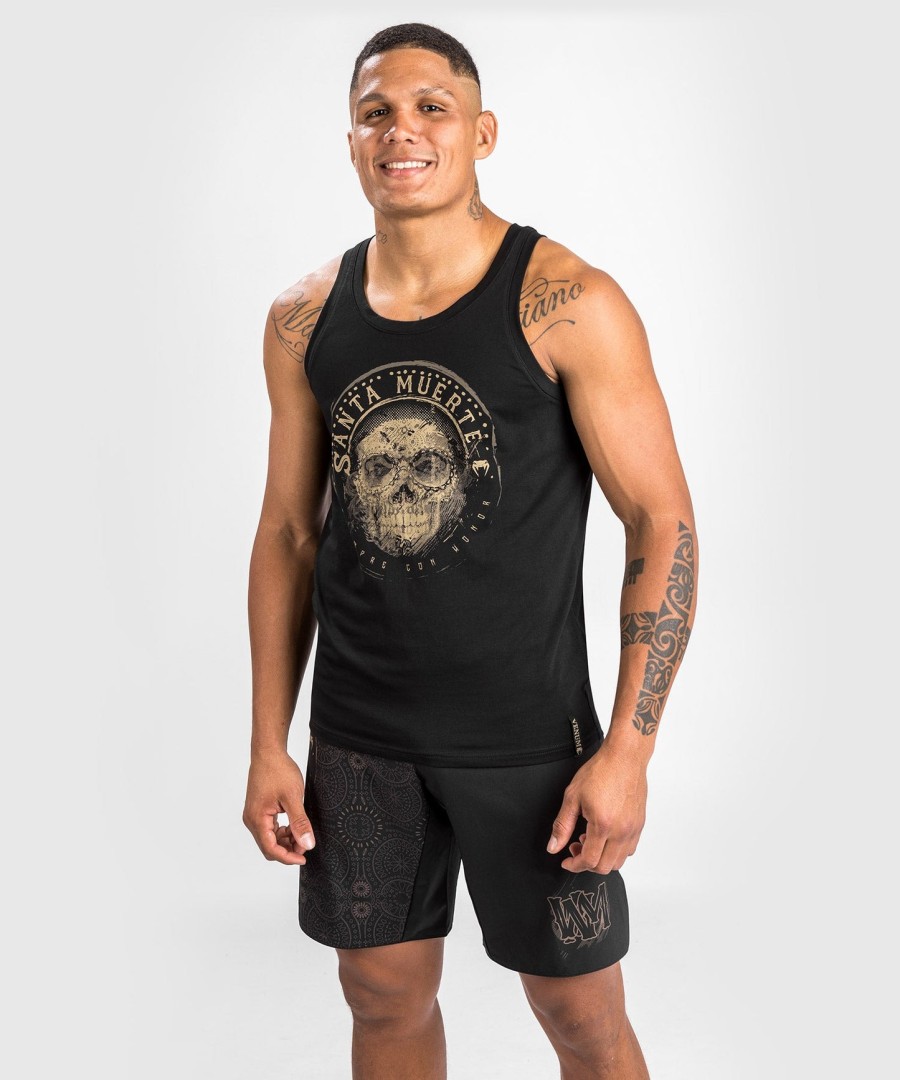 venum santa muerte dark side - tanktop - zwartbruin