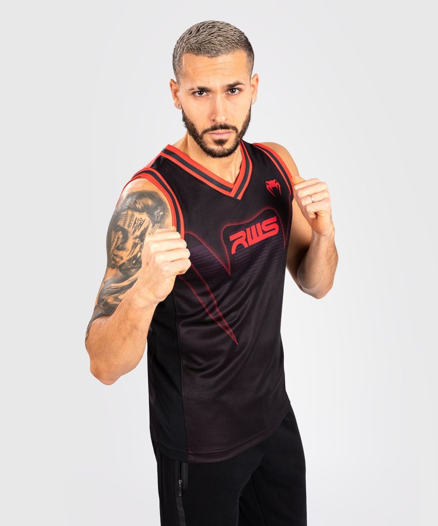 rws x venum tanktop dry tech - zwart