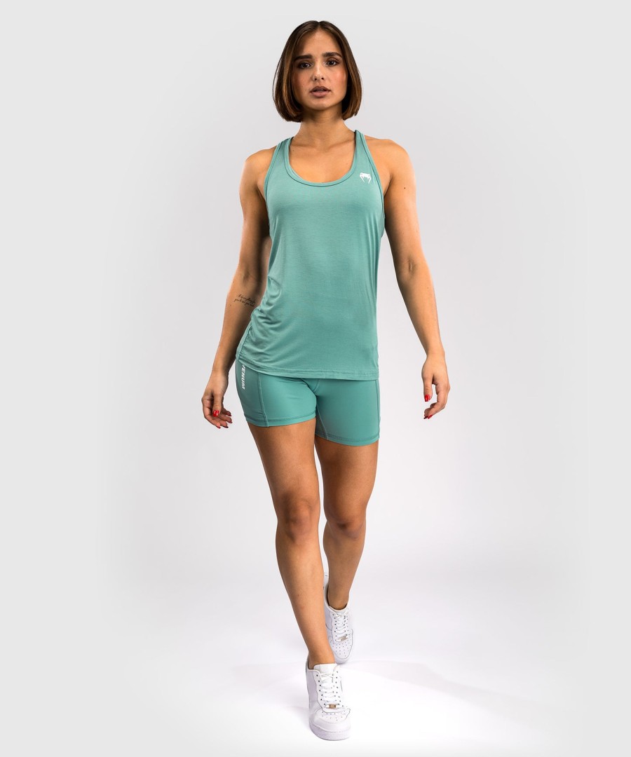 venum essential dames tanktop - aquagroen