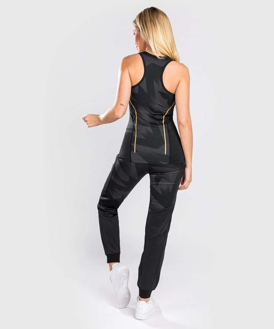 venum razor dry tech tanktop - voor dames - zwartgoud