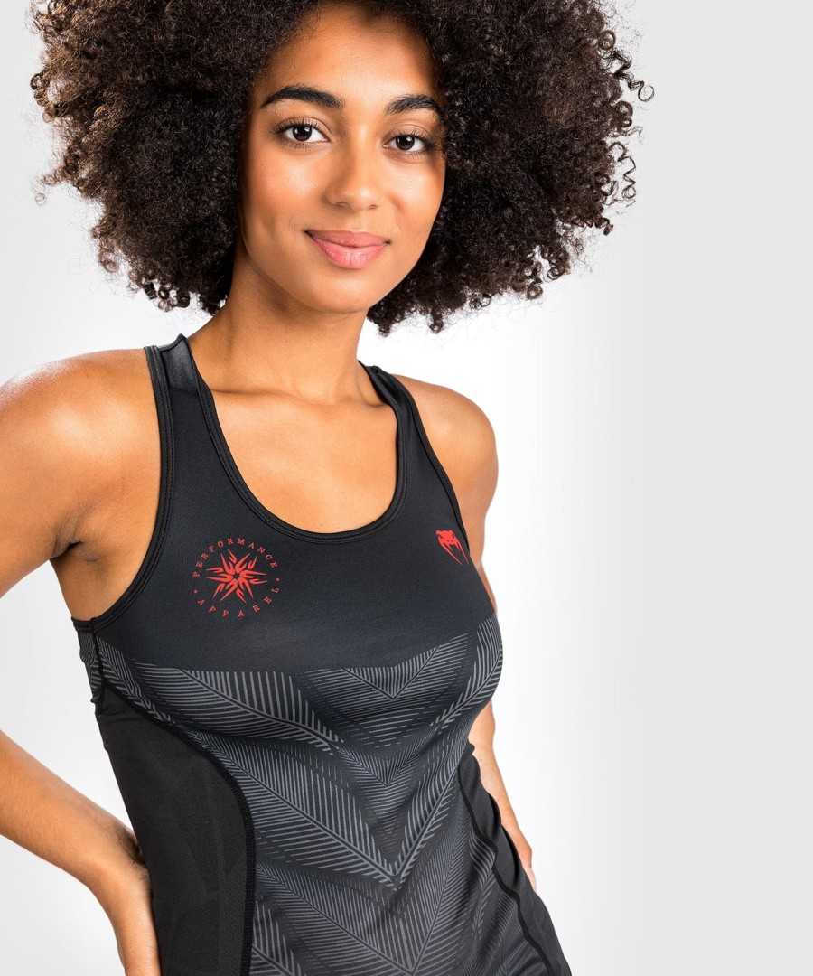venum phantom dry tech tanktop - voor dames - zwartrood