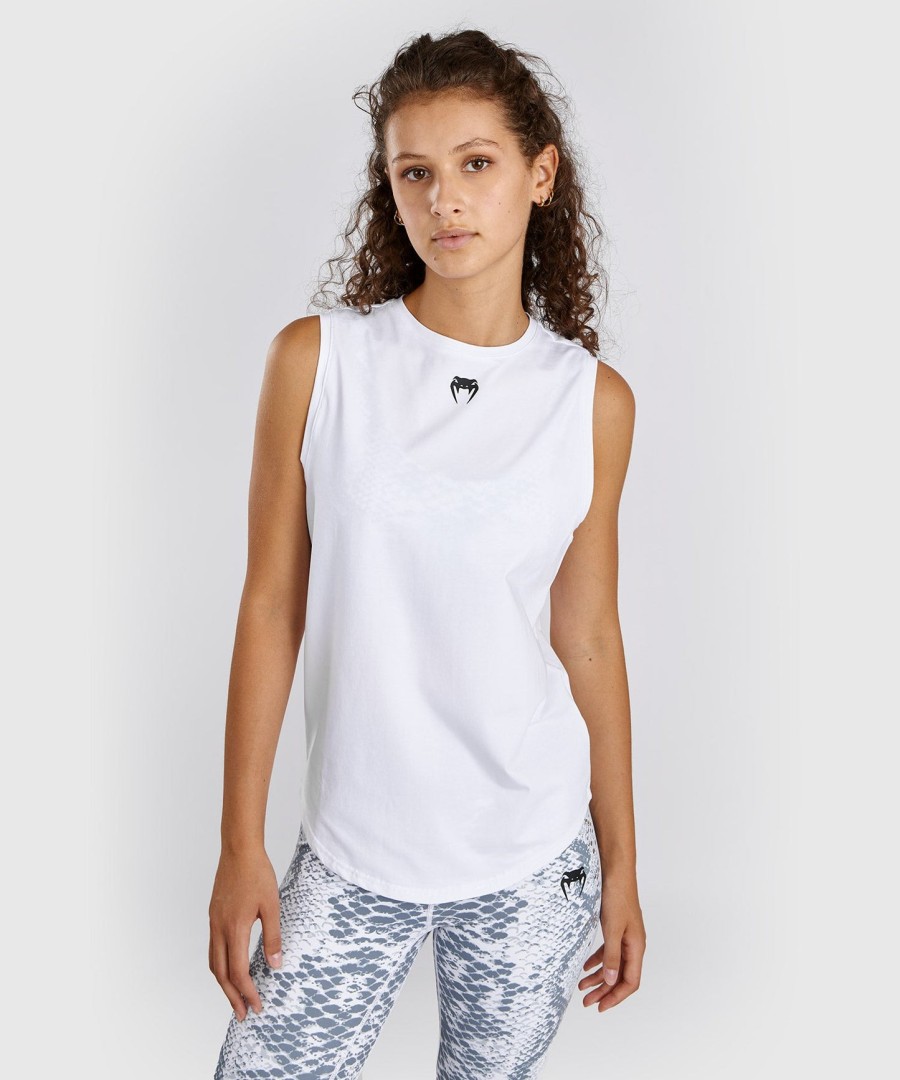 venum witte tanktop met slangenprint voor dames - wit