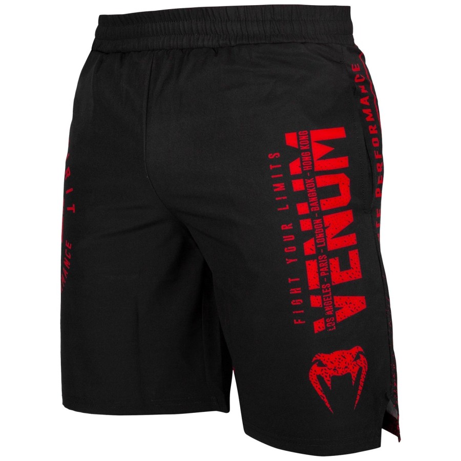 venum signature trainingsshorts - zwartrood