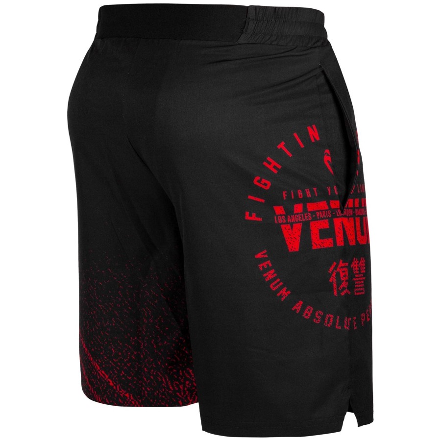 venum signature trainingsshorts - zwartrood