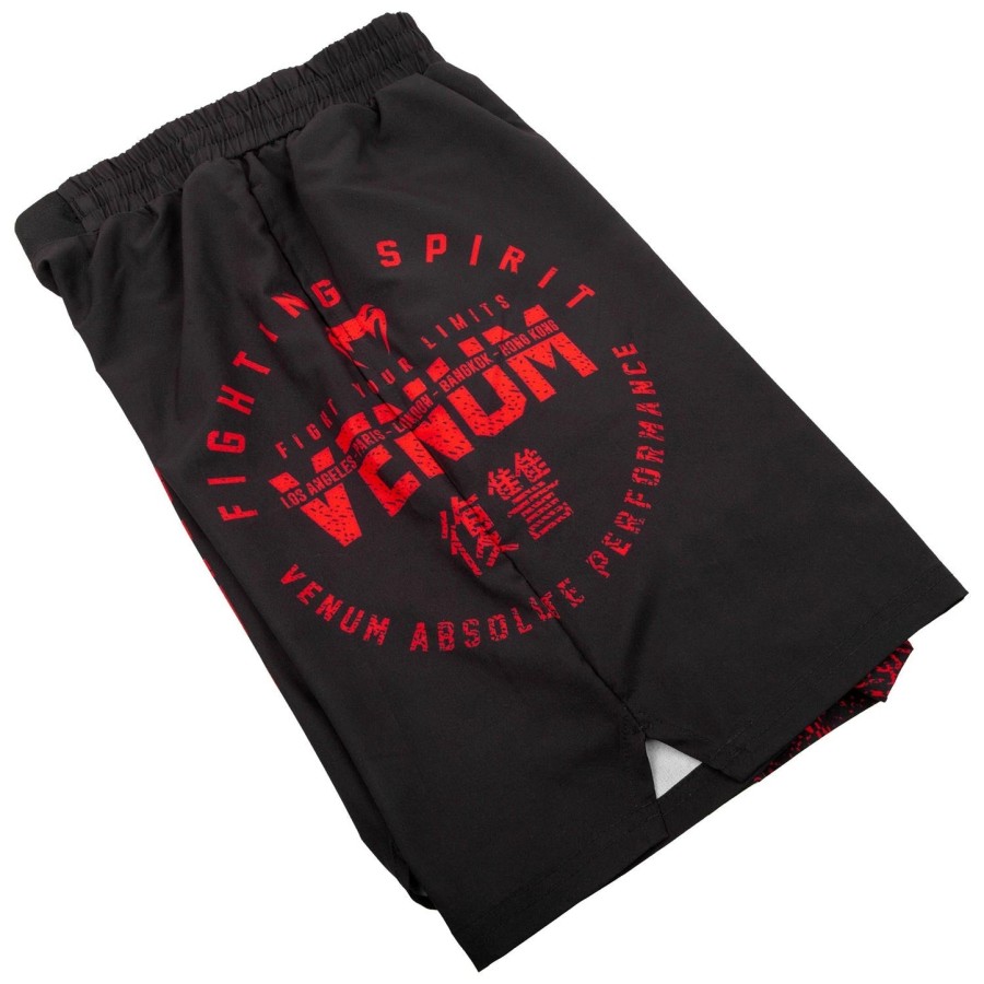 venum signature trainingsshorts - zwartrood