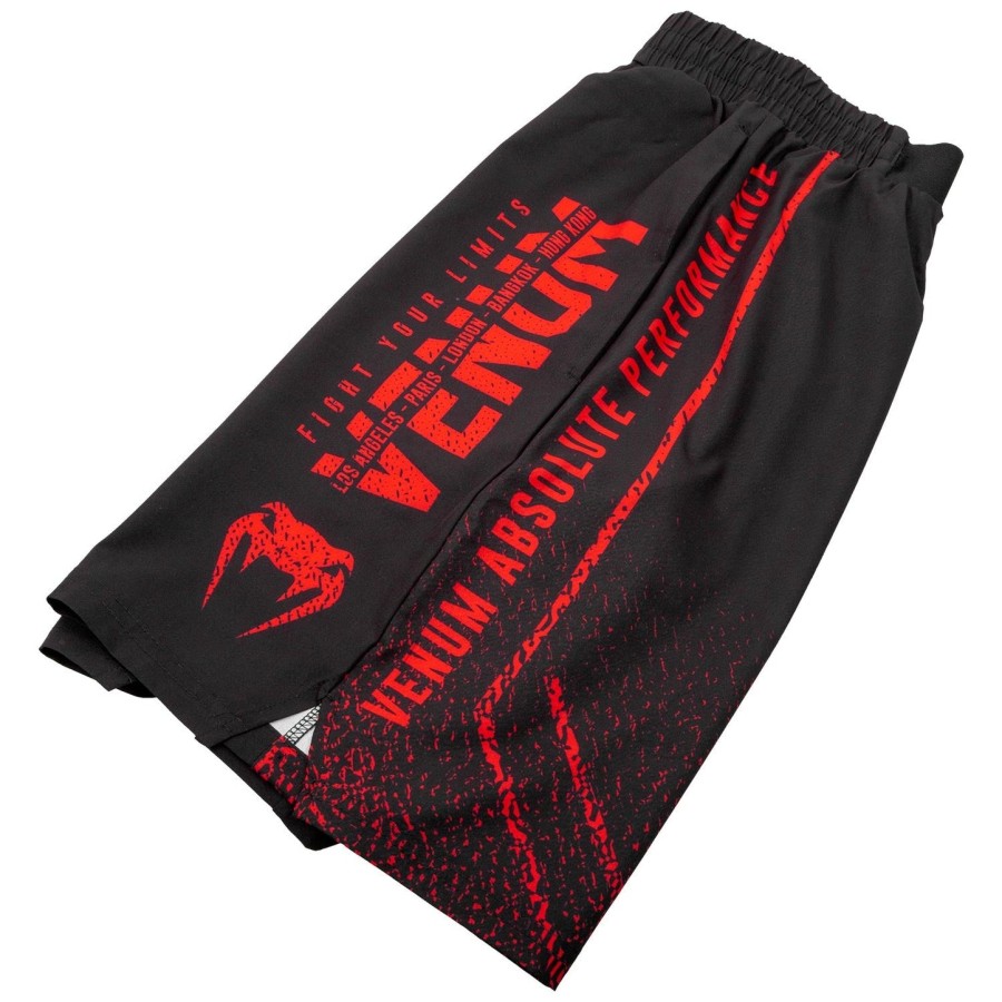 venum signature trainingsshorts - zwartrood