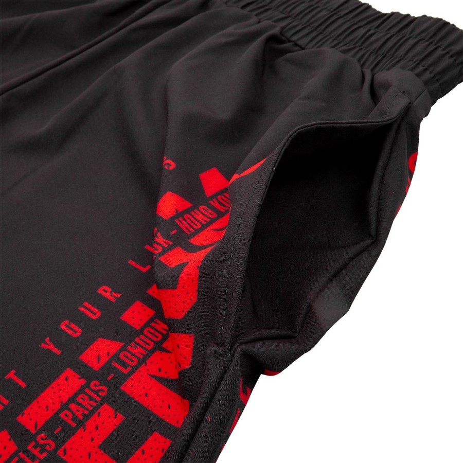 venum signature trainingsshorts - zwartrood