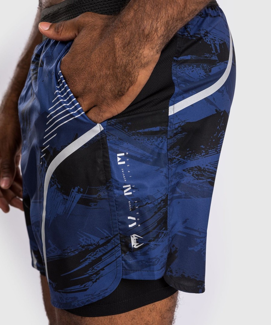 venum electron 3.0 trainingsshorts - marineblauw