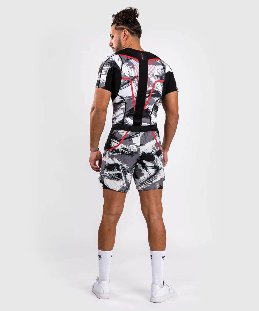 venum electron 3.0 trainingsshorts - grijsrood