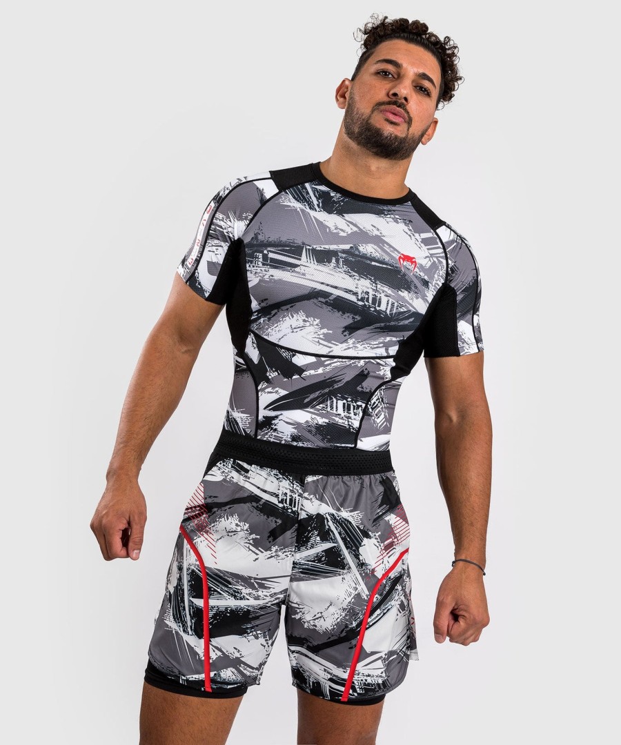 venum electron 3.0 trainingsshorts - grijsrood