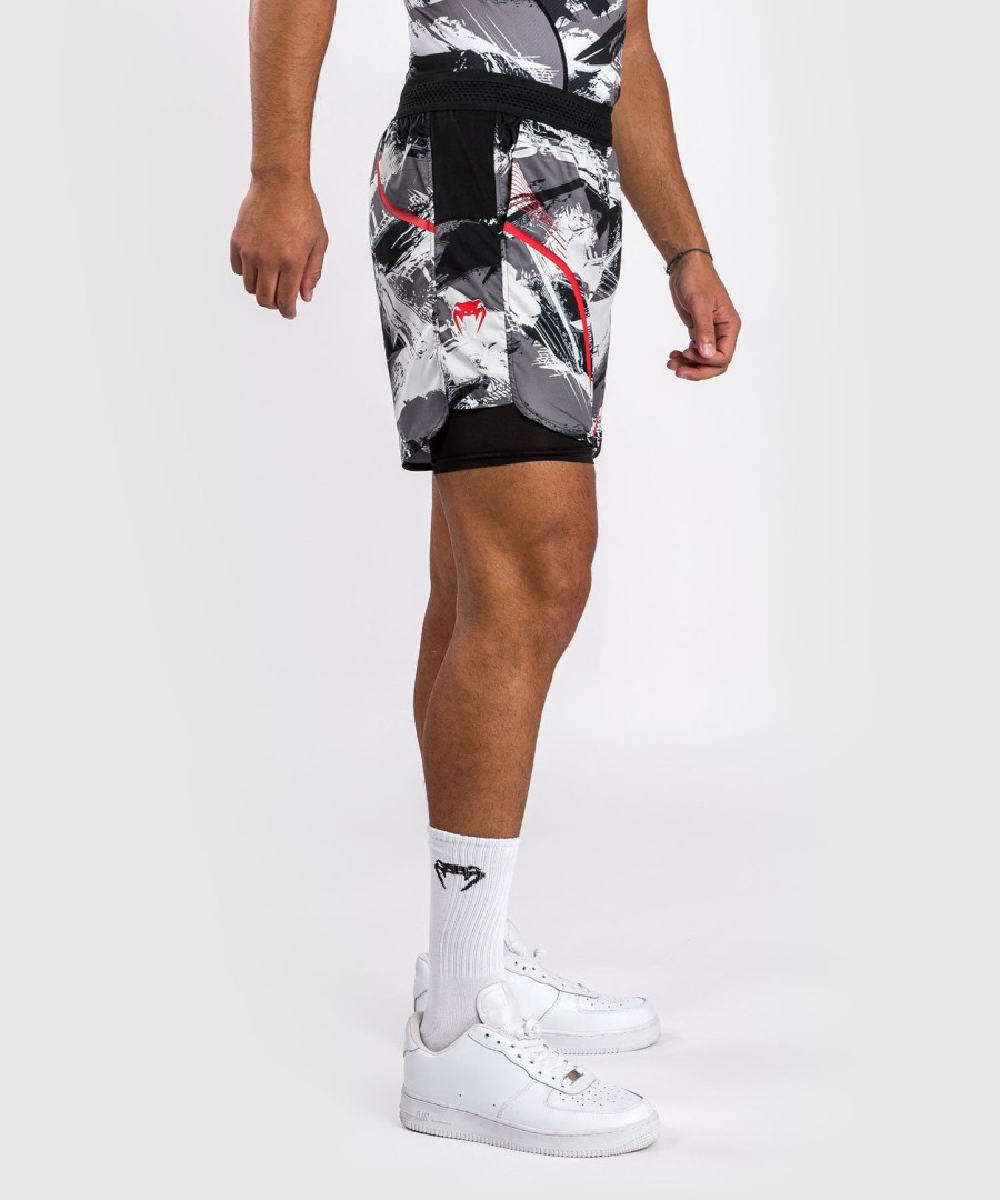 venum electron 3.0 trainingsshorts - grijsrood