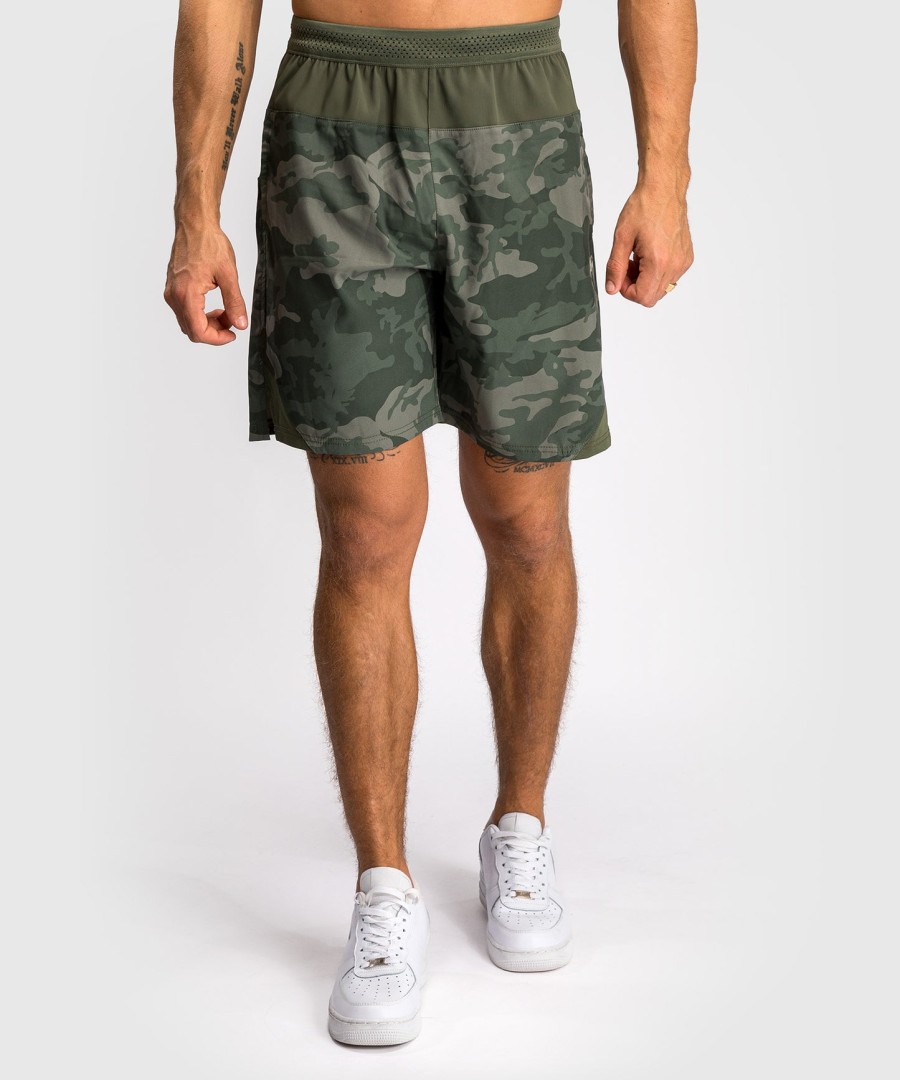 venum g-fit air trainingsshorts voor heren - legercamouflage