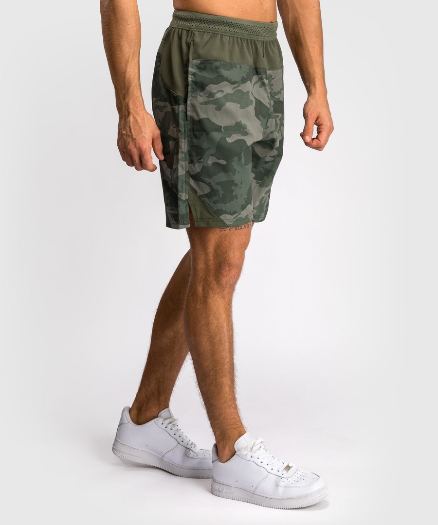 venum g-fit air trainingsshorts voor heren - legercamouflage