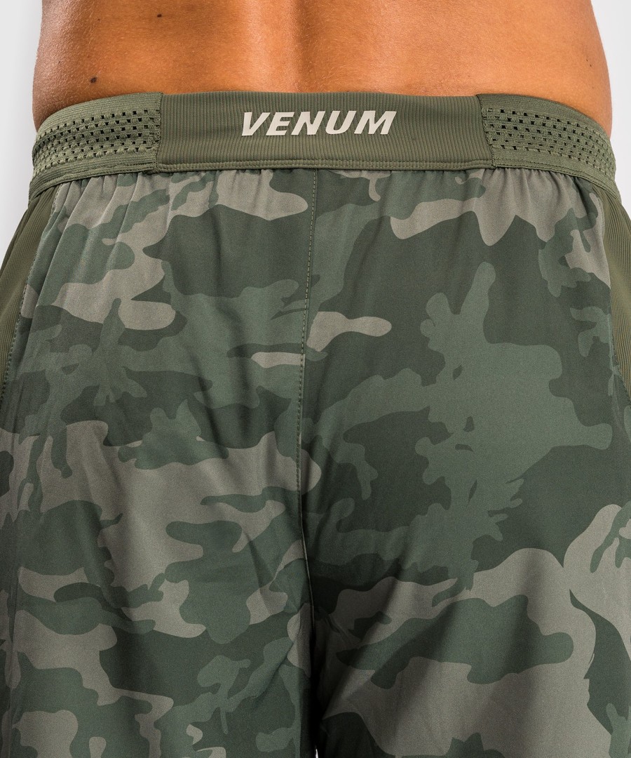 venum g-fit air trainingsshorts voor heren - legercamouflage