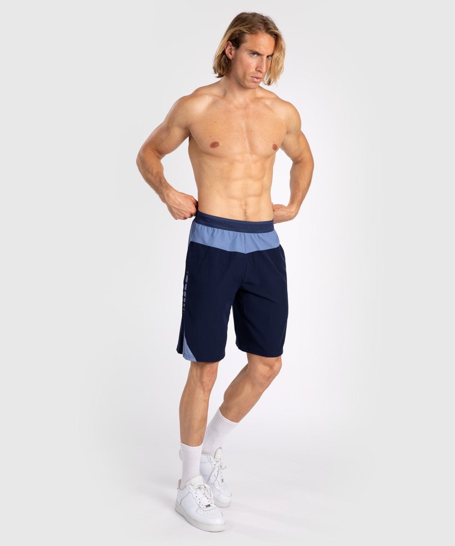 venum tempest trainingsshorts voor heren - marineblauwblauw