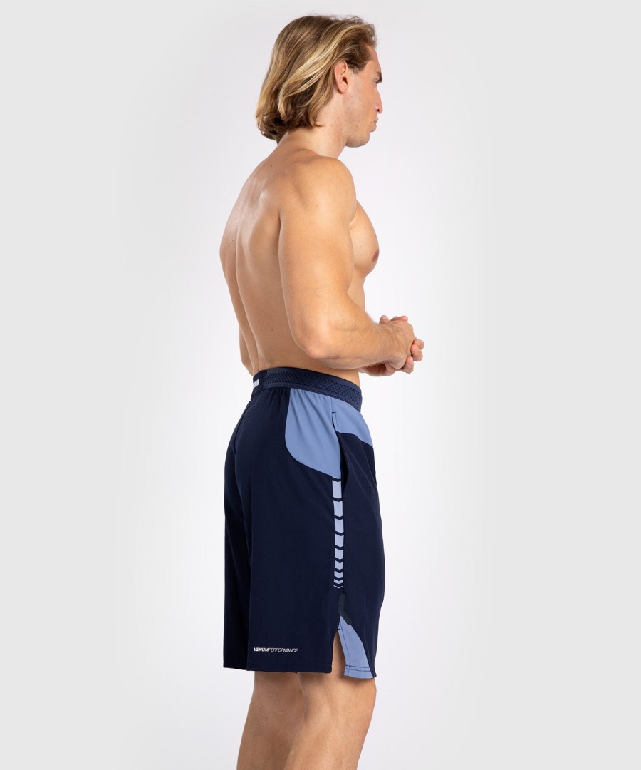 venum tempest trainingsshorts voor heren - marineblauwblauw
