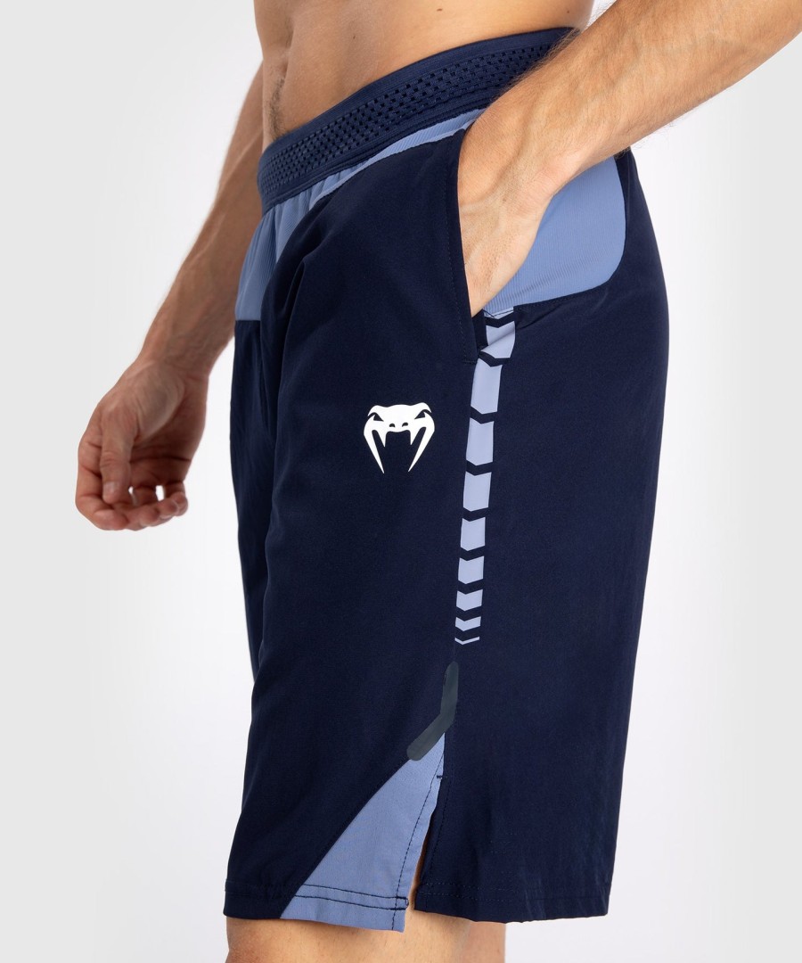 venum tempest trainingsshorts voor heren - marineblauwblauw