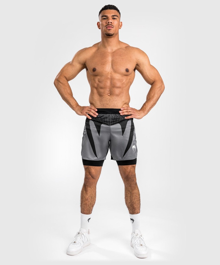 venum attack heren vechtshorts - zwart