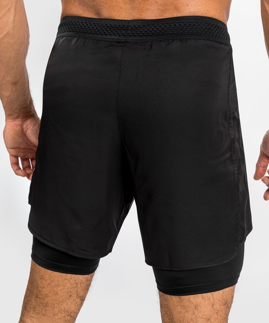 venum attack heren vechtshorts - zwart