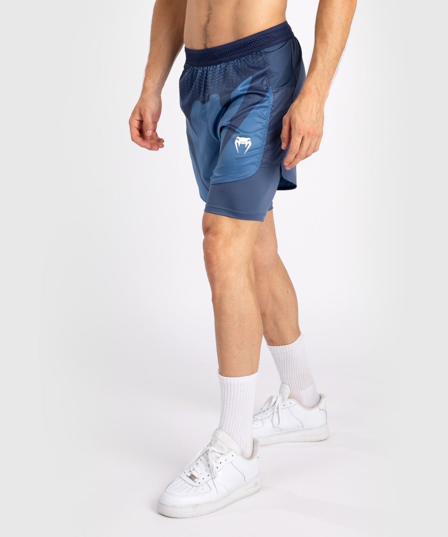 venum attack heren vechtshorts - marineblauw